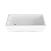 Ванна акриловая Тритон Элис Щ0000066028 170х70 пристенная прямоугольная без ножек и каркаса