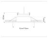 Светильник встраиваемый Ambrella Light GX Standard tech (ГКС Стандард тецх) TN52340