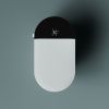 Электронный унитаз-биде напольный Timo ТЕ-741B белый с сиденьем микролифт безободковый смыв торнадо