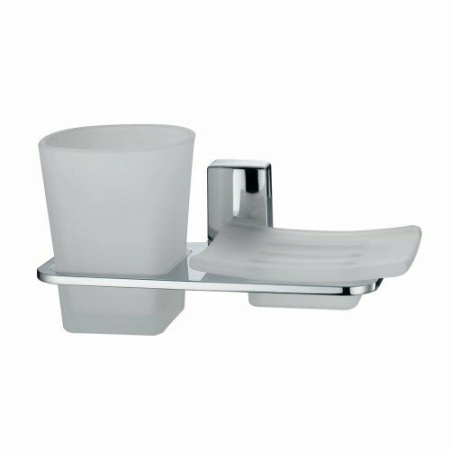 Стакан с мыльницей WasserKRAFT 5026