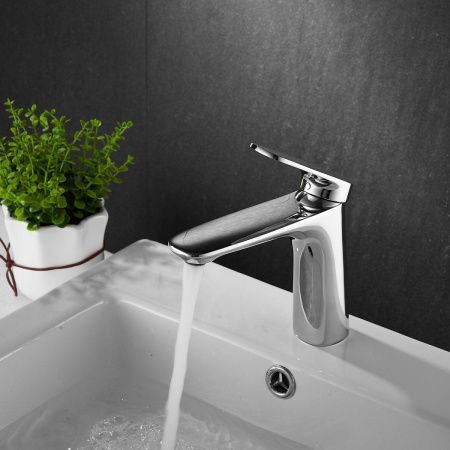 Смеситель Raffine F0185 на раковину хром