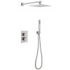 Душевая система Abber AF8251SP встраиваемая в стену цвет серый с термостатом