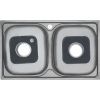 Кухонная мойка Melana 040 t (*8) 80х50 цвет хром поверхность полированная