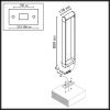 Ландшафтный светильник Odeon Light Twinset (Твинсет) 7118/12GLA