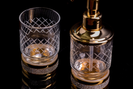 Дозатор жидкого мыла Boheme Royal Cristal 10929-ROYALE-CR-B