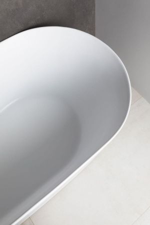 Ванна акриловая Allen Brau Priority 2.31001.21 170х80 отдельностоящая овальная с ножками