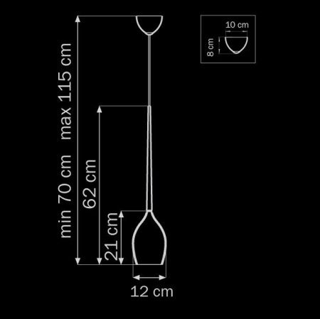 Светильник подвесной Lightstar Meta Duovo (Мета Дуово) 807110