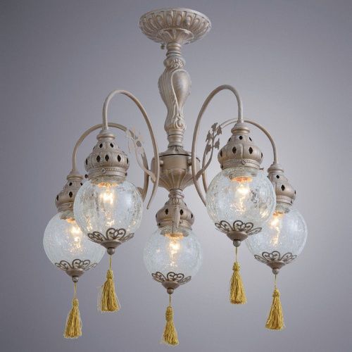 Люстра на штанге Arte Lamp Sultan (Султан) A2146PL-5GA - фото 4