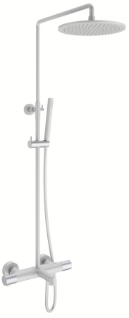 Душевая стойка AltroBagno Intento AltroBagnoIntento030424MW настенная цвет белый матовый