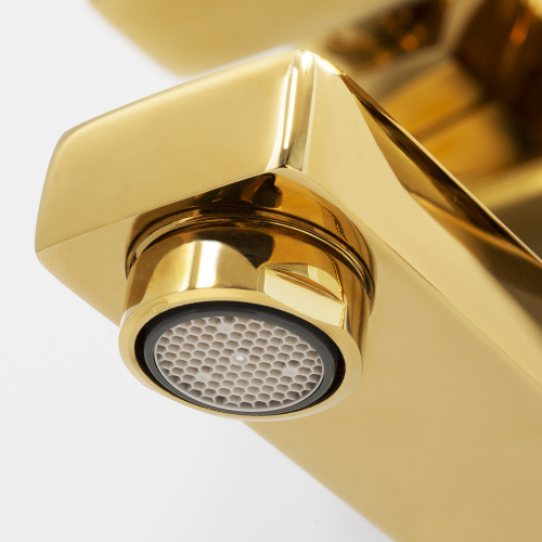 Душевая стойка WasserKRAFT Sauer A17101 настенная цвет золото - фото 4