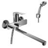 Смеситель для ванны Rossinka RS27 RS27-33 настенный хром