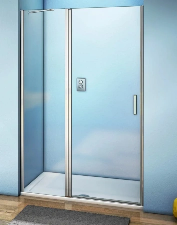 Душевая перегородка Good Door FANTASY ФА00035 100х185 стекло прозрачное профиль хром