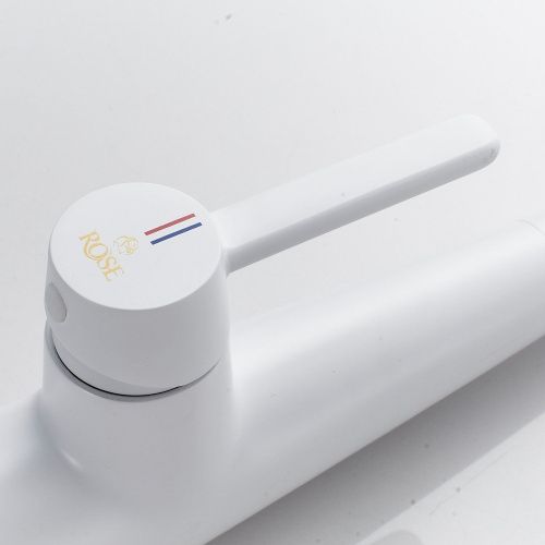 Смеситель для кухни Rose R213C на мойку белый - фото 5