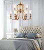 Люстра подвесная Lumina Deco Rionella (Рионелла) LDP 8041-6+3 S.GD