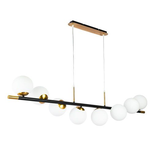 Люстра подвесная Arte Lamp Alcor (Алцор) A2224SP-8BK - фото 4