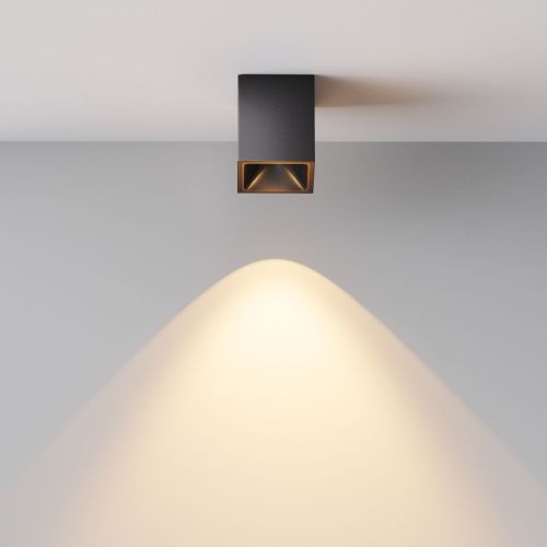 Светильник потолочный Maytoni Technical Alfa LED C065CL-8W2.7K-SQ-B - фото 4