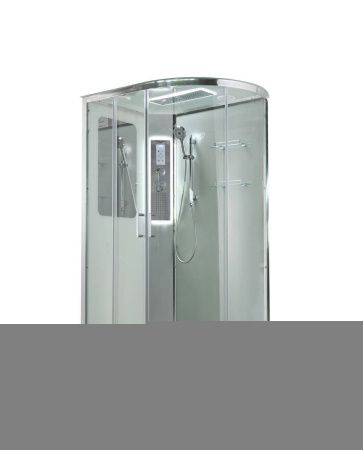 Душевая кабина AvaCan A A2812LLED 120х80 асимметричная с крышей ориентация левая