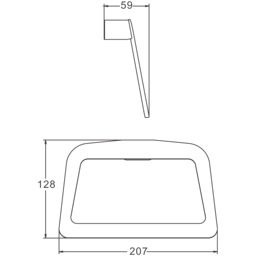 Полотенцедержатель BELZ B90604 - фото 2