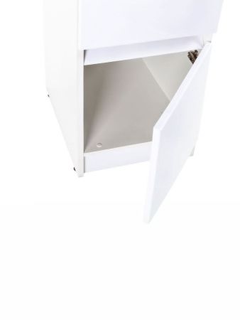 Тумба с раковиной Orange Sistema ST-40TUW+RAR 100х50 напольная цвет белый