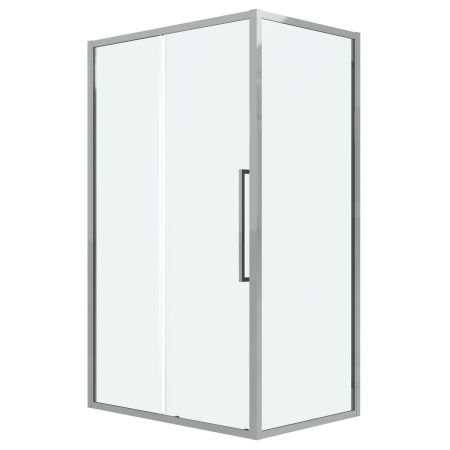 Душевая дверь Grossman Cosmo 200.K33.02.100.10.00 100х195 стекло шиншилла профиль хром