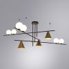 Люстра на штанге Arte Lamp Jacob (Джацоб) A7029PL-9BK