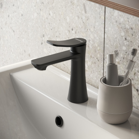 Смеситель Grossman Advans 510.K35.09.210 на раковину черный