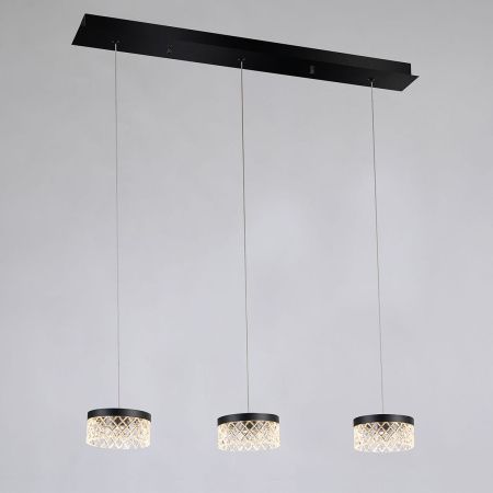 Светильник подвесной Delight Collection Diamond cut (Диамонд цут) MD21020075-3B matt black
