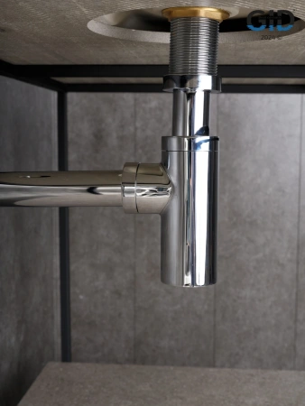 Сифон для раковины Gid Minucia 75501S хром