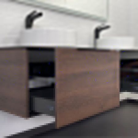 Тумба с раковиной Comforty Портленд 00-00013687CF 150х50 подвесная цвет коричневый