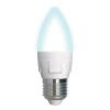 Лампа светодиодная диммируемая Uniel LED-C37 7W/4000K/E27/FR/DIM PLP01WH картон