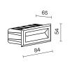 Бра Maytoni Outdoor Bosca O045SL-L3B3K