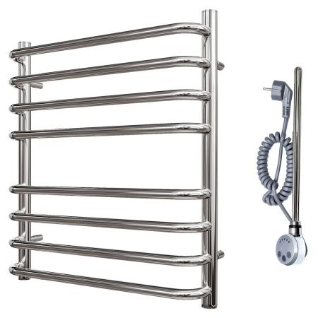 Полотенцесушитель электрический Point Нептун Премиум PN09156SE 55х60 хром