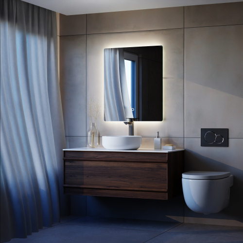 Тумба с раковиной ArtDecco Bridget (Бриджит) ABR10W22S300 100x45x40 подвесная цвет черный орех - фото 2