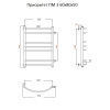 Полотенцесушитель Тругор Приоритет Приоритет3/ПМ608050 58х74 водяной хром