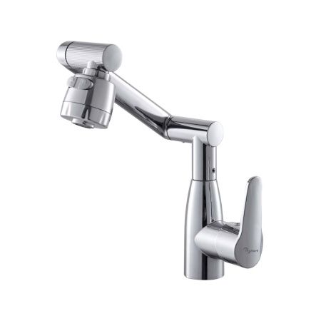 Смеситель для кухни Plstart PL4010 на мойку хром