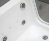 Ванна акриловая гидромассажная Cerutti SPA C-494-17L 170х80 пристенная асимметричная с ножками