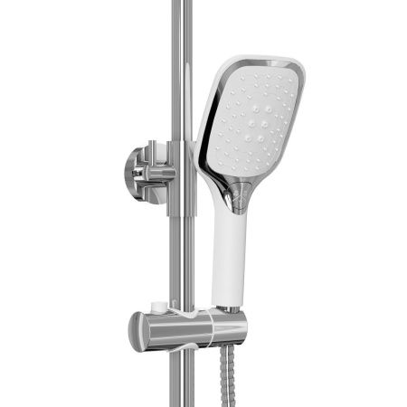 Душевая стойка Grossman Alba 500.K35.06.100/000 настенная цвет белый