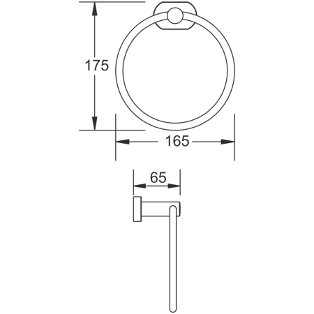 Полотенцедержатель BELZ B90104