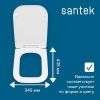 Крышка сиденье для унитаза Santek Лайн 1WH501622