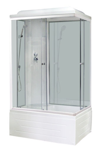 Душевая кабина Royal Bath ВР RB8100BP6-WT-L 100х80 прямоугольная