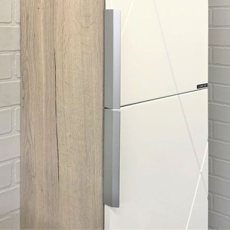 Шкаф-пенал Comforty Мерано 00-00008479CF 40х160 подвесной цвет белый/бежевый