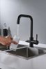 Смеситель для кухни Shevanik S228H на мойку черный