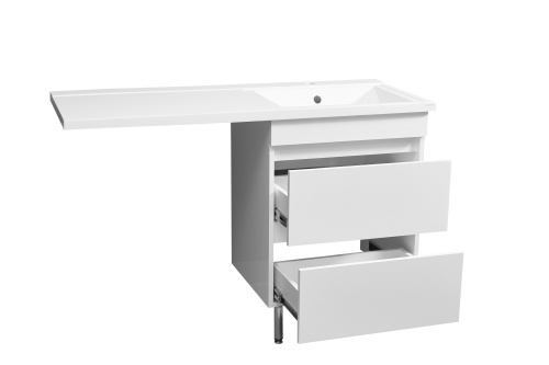 Тумба под раковину Stella Polar Мадлен SP-00000475 69х48х85 цвет белый - фото 4