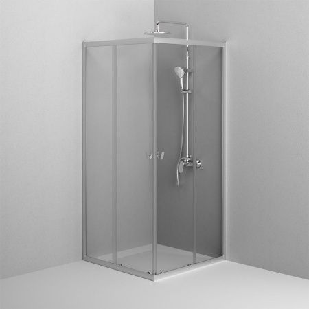 Душевой уголок Am.Pm Sunny W87G-403-9090-MT 90х90 стекло прозрачное профиль хром без поддона