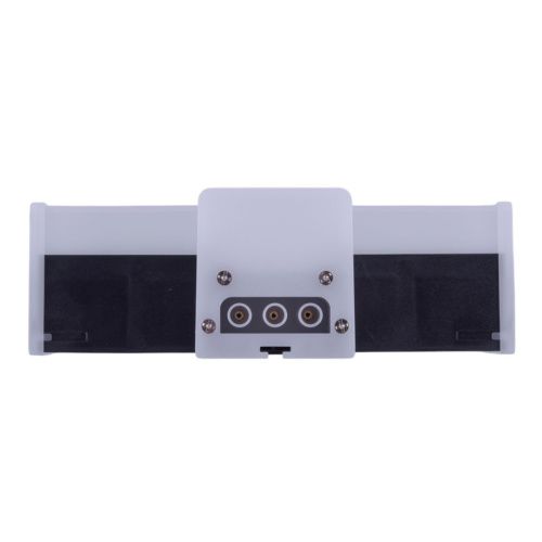 Линейный модульный светильник X-образный Uniel ULO ULO-N11X-12W/6500K IP40 BLACK - фото 3