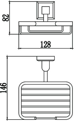 Мыльница Savol S-009532 - фото 3