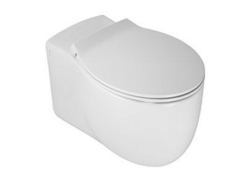 Чаша унитаза подвесная Hatria LE FIABE Y1AC01 цвет белый без сиденья душевой смыв