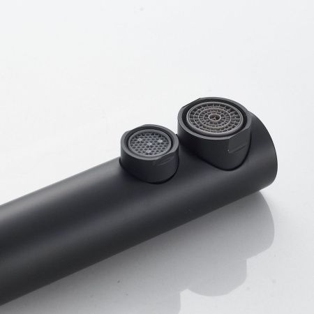 Смеситель для кухни Shevanik S468H на мойку черный