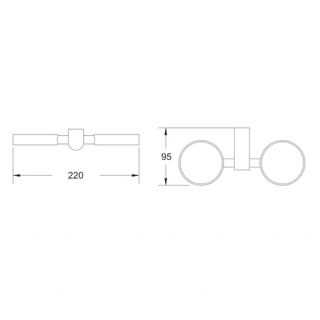 Стакан Rose RG17 RG1722