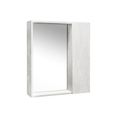 Зеркало-шкаф Viant Берлин VBER60C-ZSH 60х14х70 подвесной цвет цемент